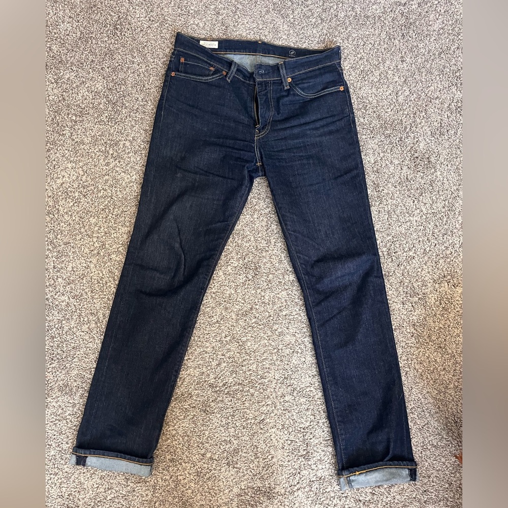 Levi's Premium 511 Men's Dark Indigo Straight Leg Jeans 32x32